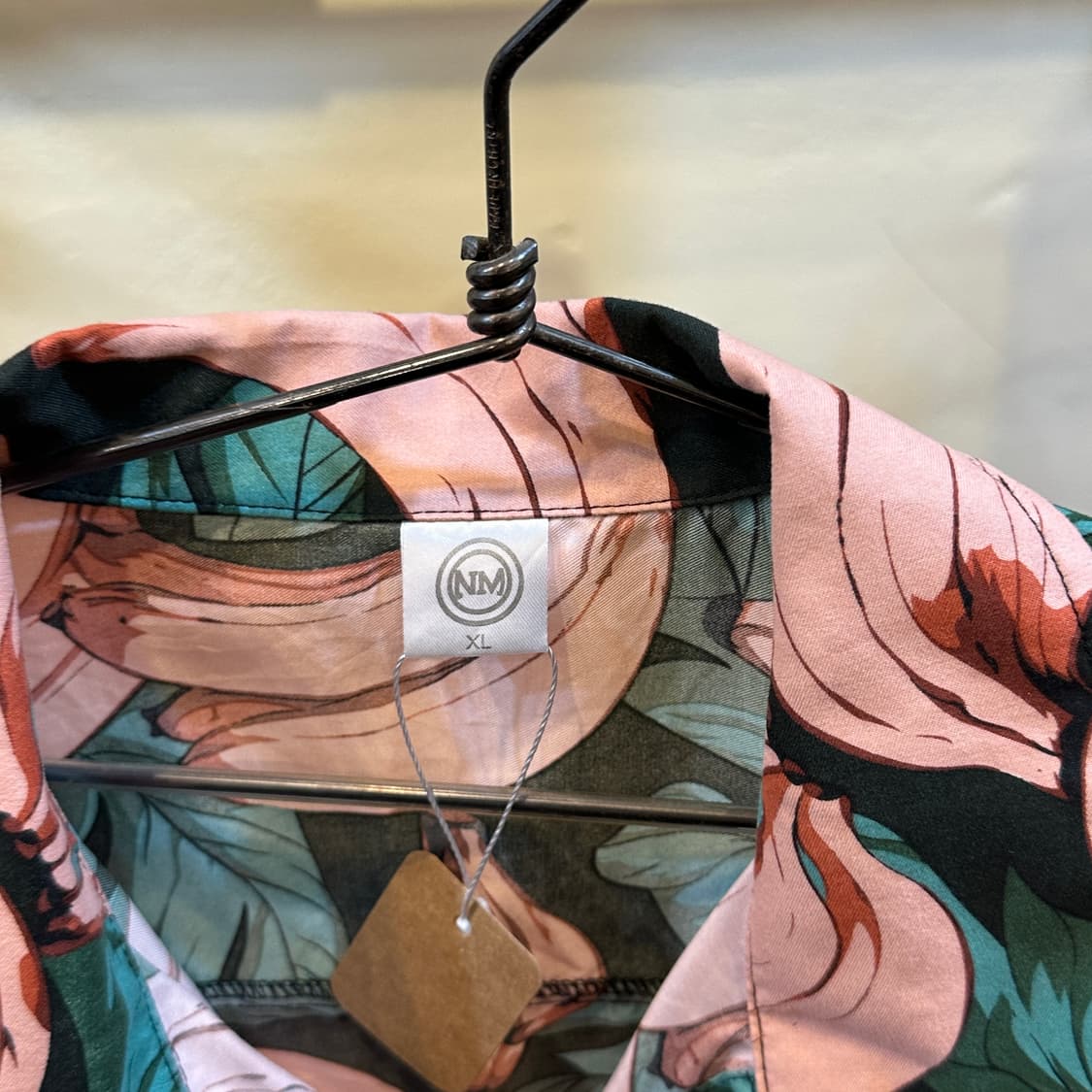 빈티지 패턴 하와이안 셔츠 XL 상품이미지2