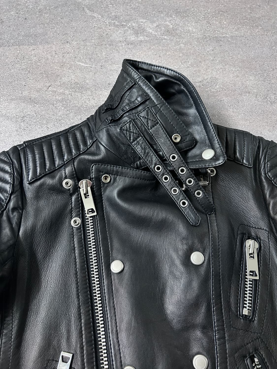 Napoleon Rider Multi Buckle Leather Jack 상품이미지2