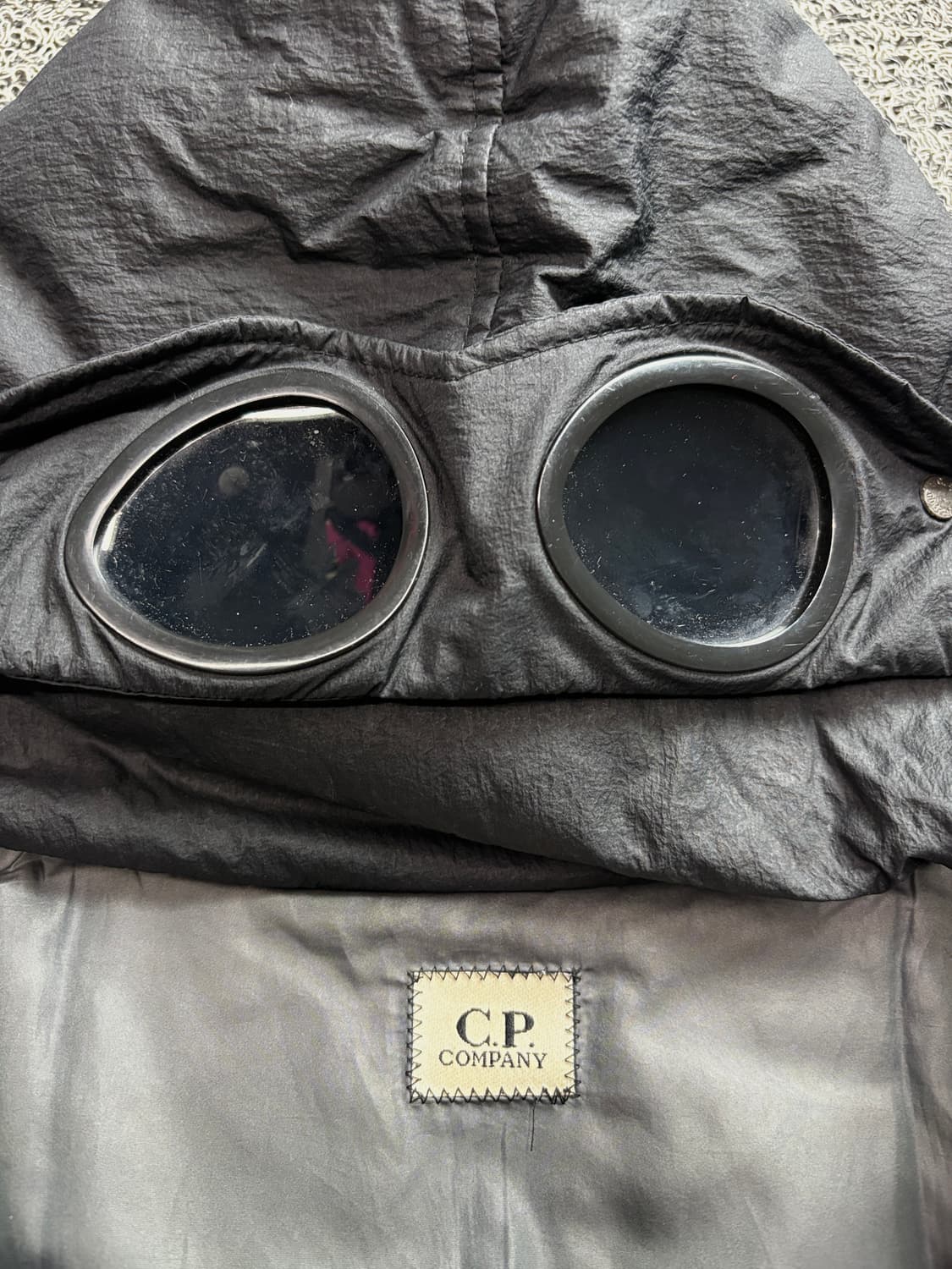 CP컴퍼니 밀레밀리아 고글 덕다운 패딩 자켓 2348 상품이미지5