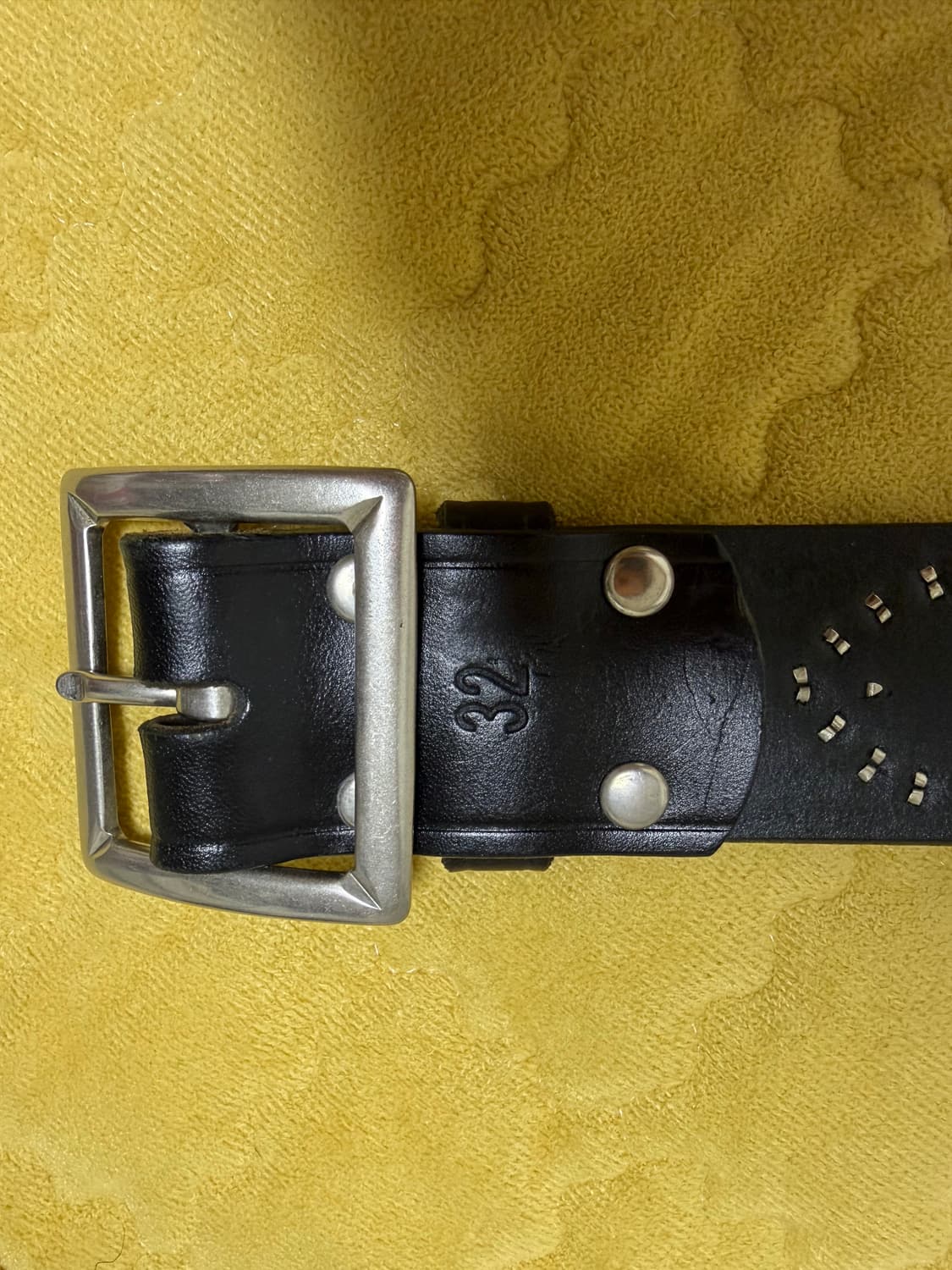 부코 스터드 벨트 32사이즈 상품이미지3