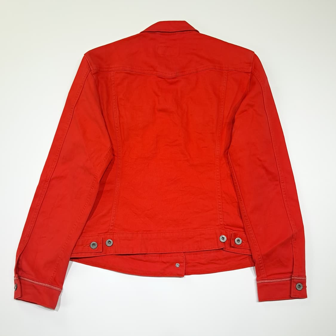 CK037 L 리바이스 70240 레드 데님 자켓 상품이미지9