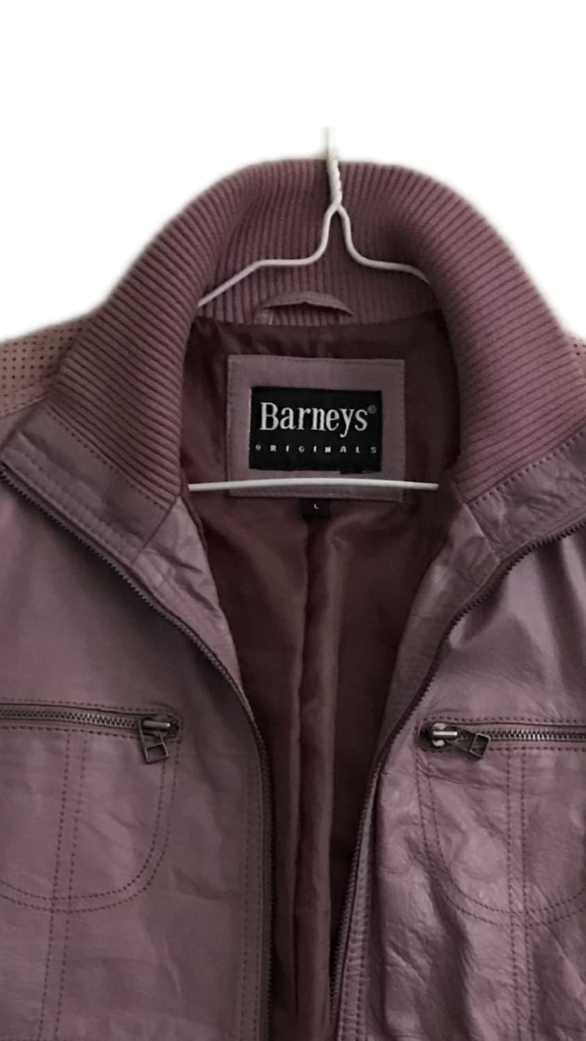 Barneys 레더 자켓 L 상품이미지2