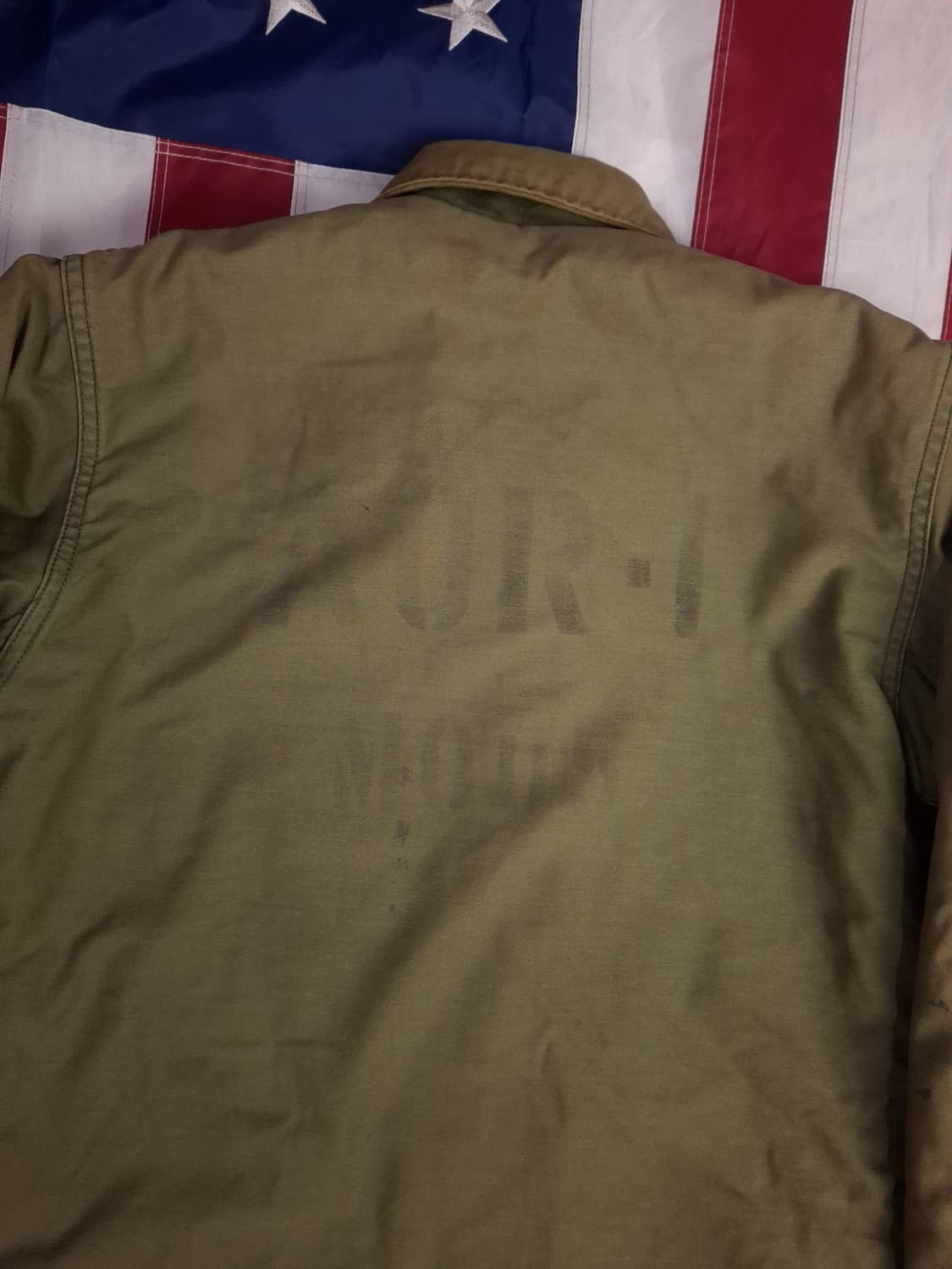 오리지날 미해군 A-2 덱자켓 상품이미지9