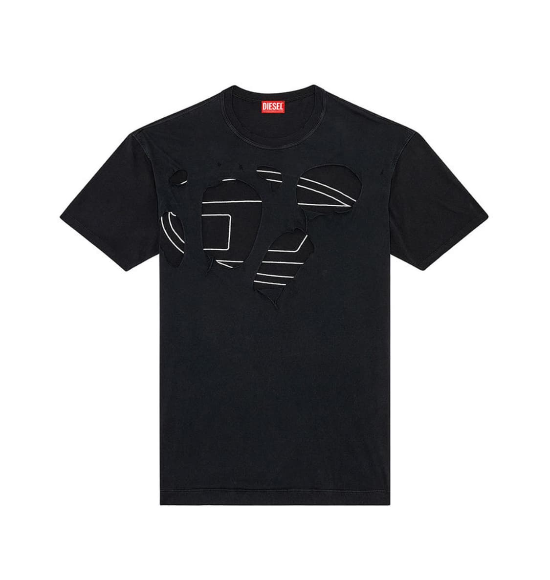 디젤 레이어드 반팔 티셔츠 L 상품이미지3