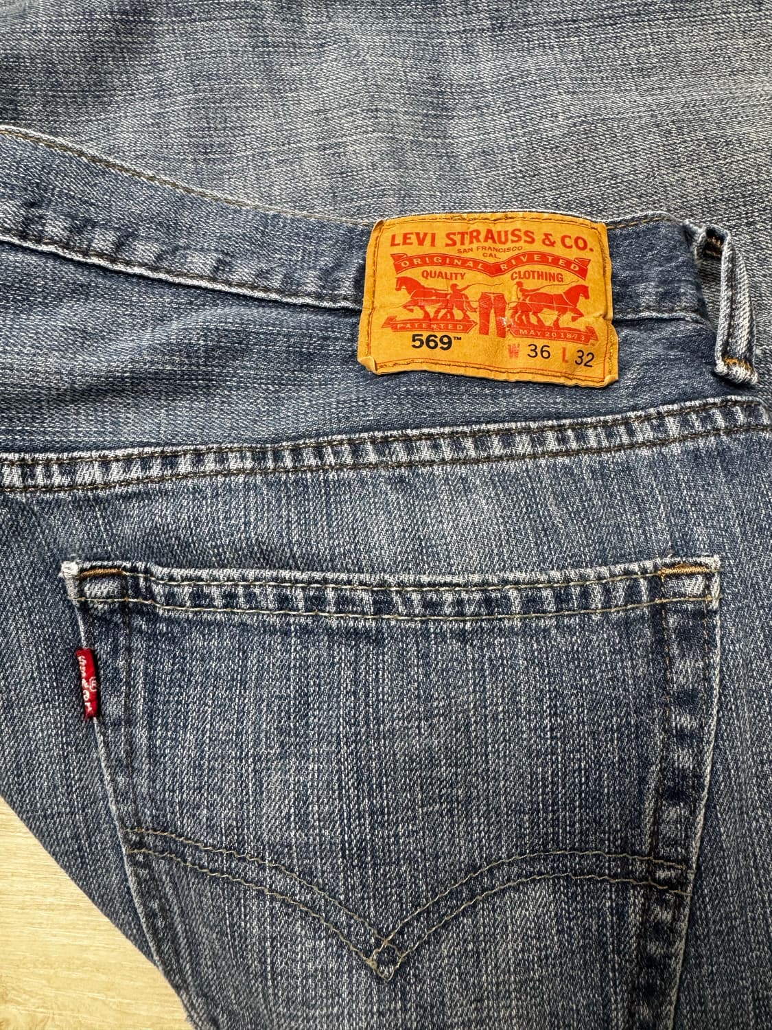 빈티지 리바이스 569 36X32 상품이미지5