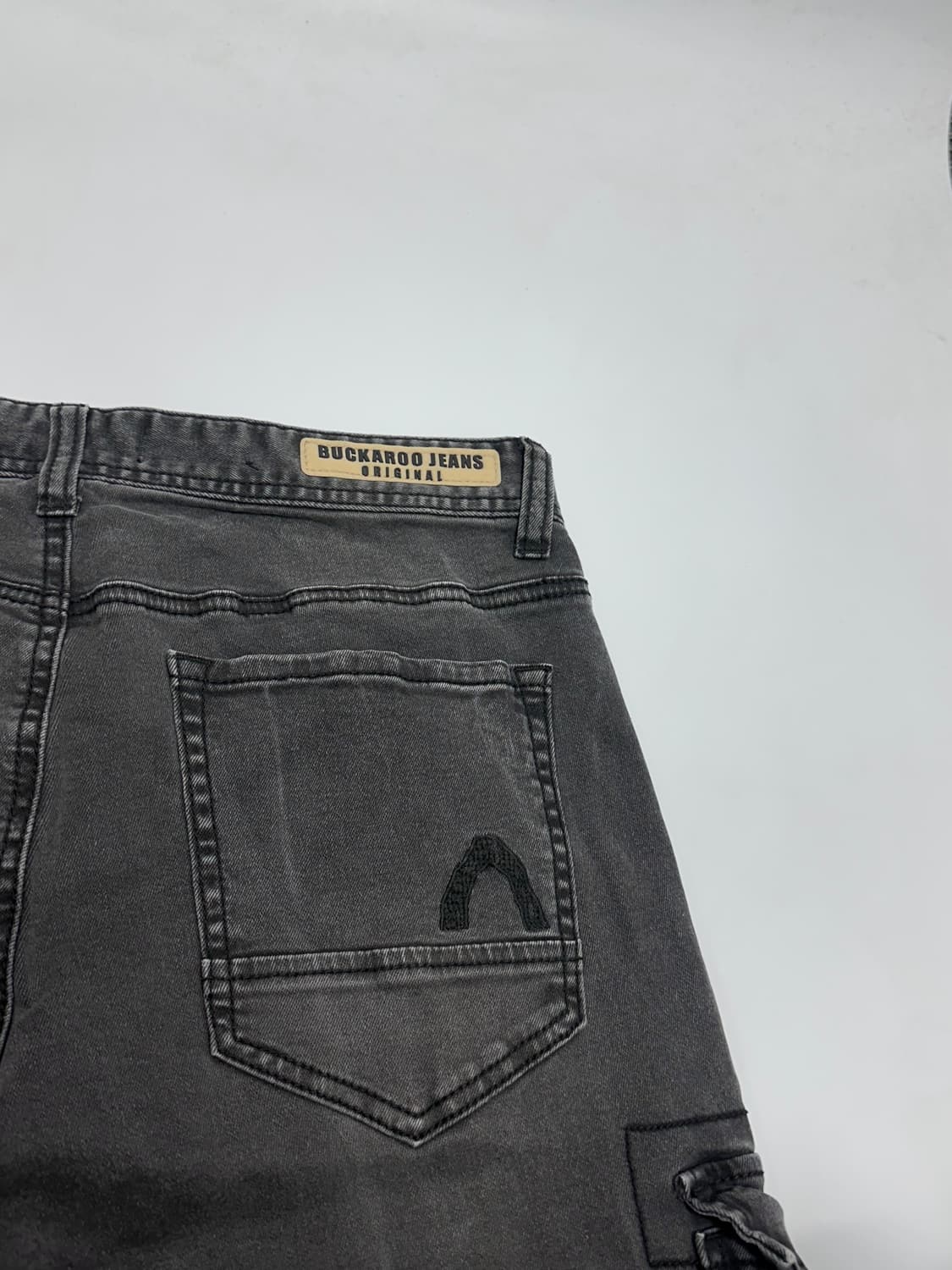 버커루 그레이 카고 데님팬츠 상품이미지7