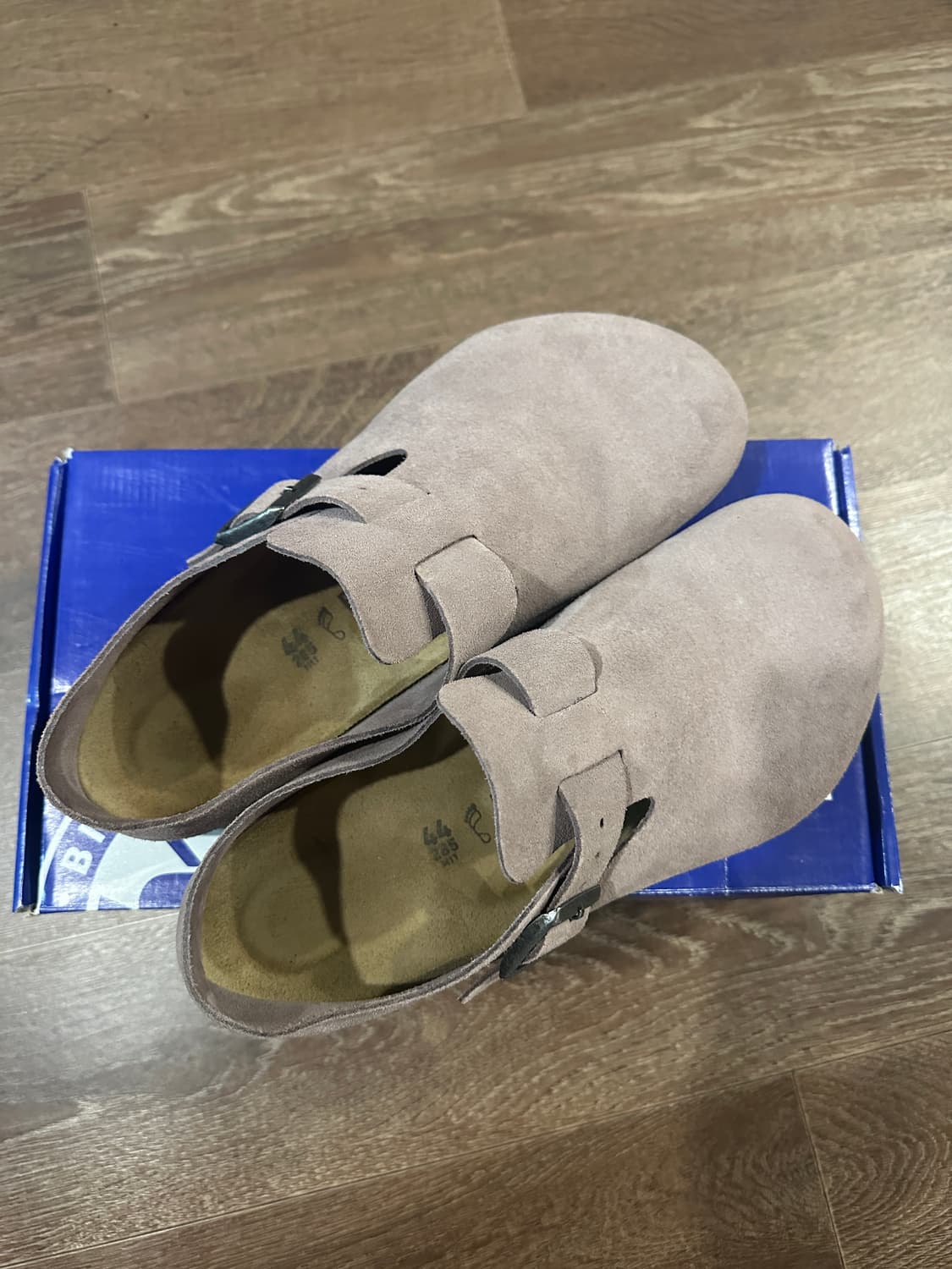 버켄스탁 런던 스웨이드 페이디드 퍼플 상품이미지3