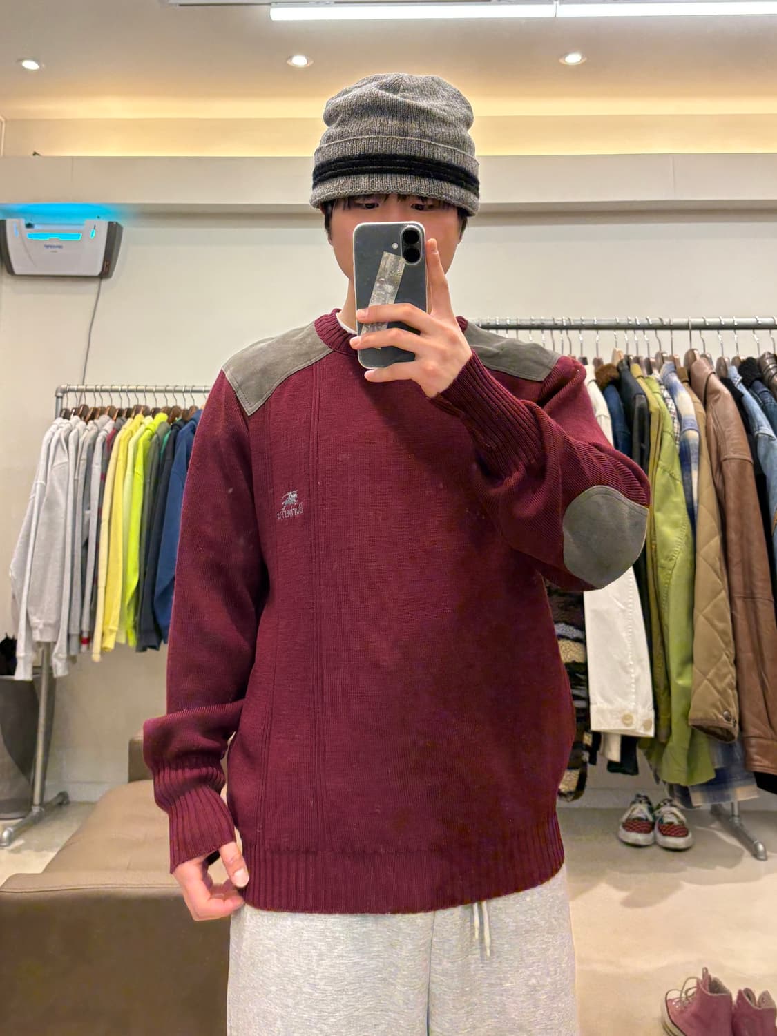 버버리 코만도 울 니트 상품이미지8