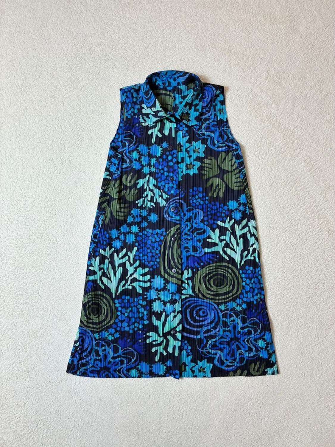 플리츠 플리즈 이세이 미야케 10's 질레 올 오버 원피스 PN6926 상품이미지1