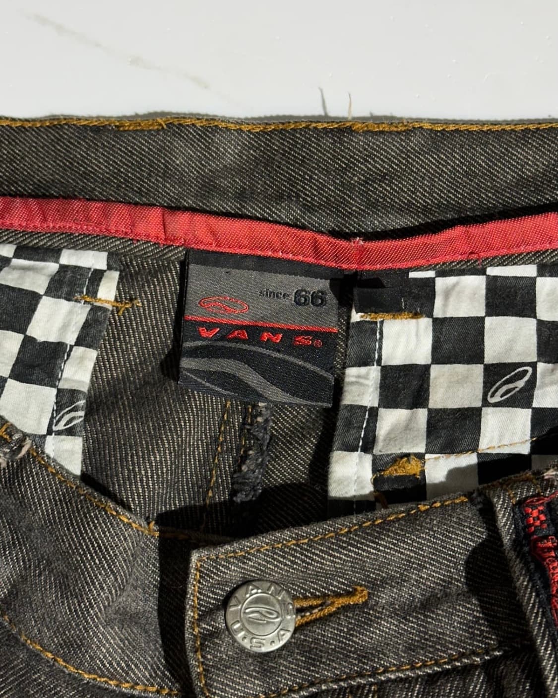 반스 브라운 올드스쿨 힙합 카고 데님 팬츠 36 상품이미지4