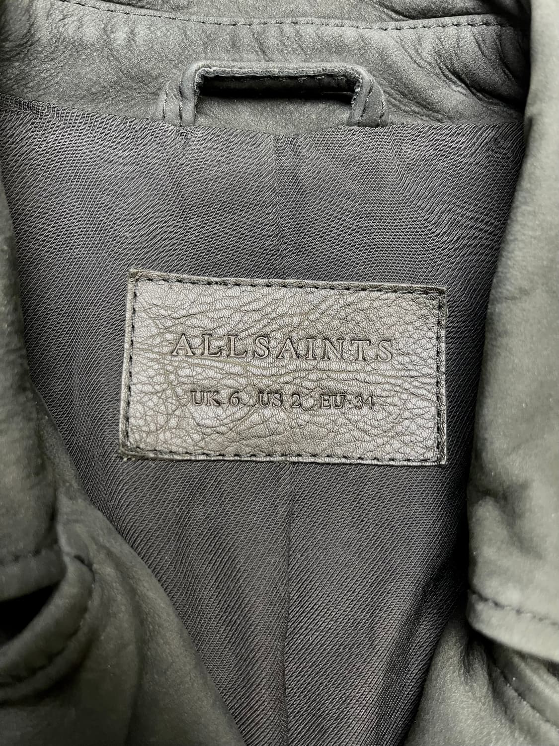[6] all saints 올세인츠 가죽자켓 - 라이더자케 (여성) 상품이미지8