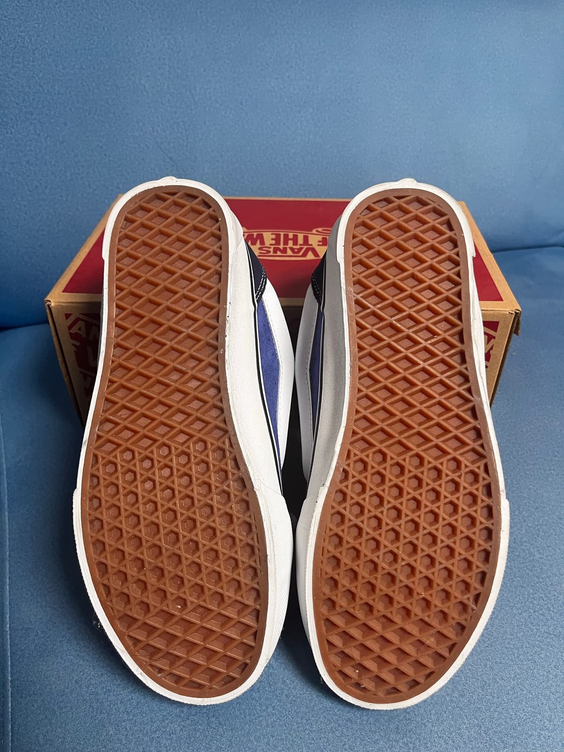 반스 뉴스쿨 네이비 트루 화이트 상품이미지3