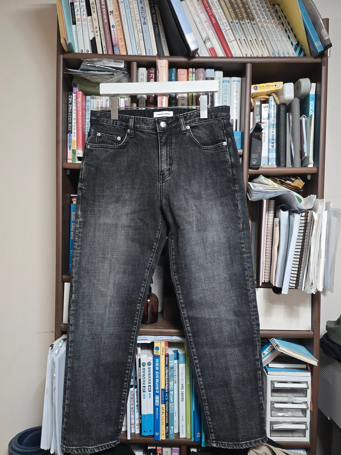 (새상품)브랜디드 1820 블랙 스탠다드4 데님진

32 상품이미지3