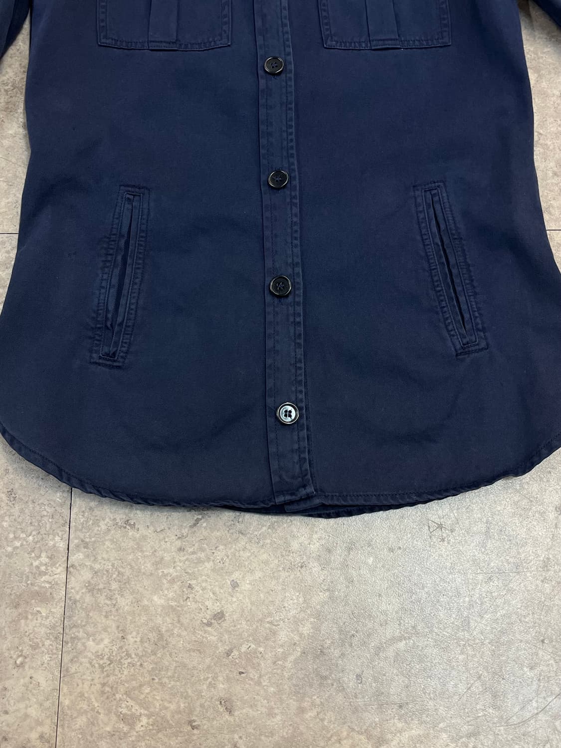 이자벨마랑 에투알 코튼 워크 자켓 네이비 #csz2195 상품이미지6