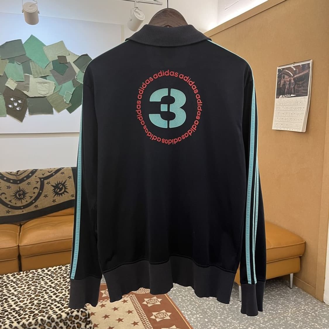 아디다스 올드스쿨 스펠아웃 빈티지 져지 집업 100 C09748 상품이미지4