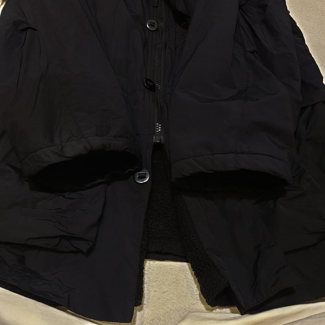 버버리 런던 플리스 파카 L 상품이미지5