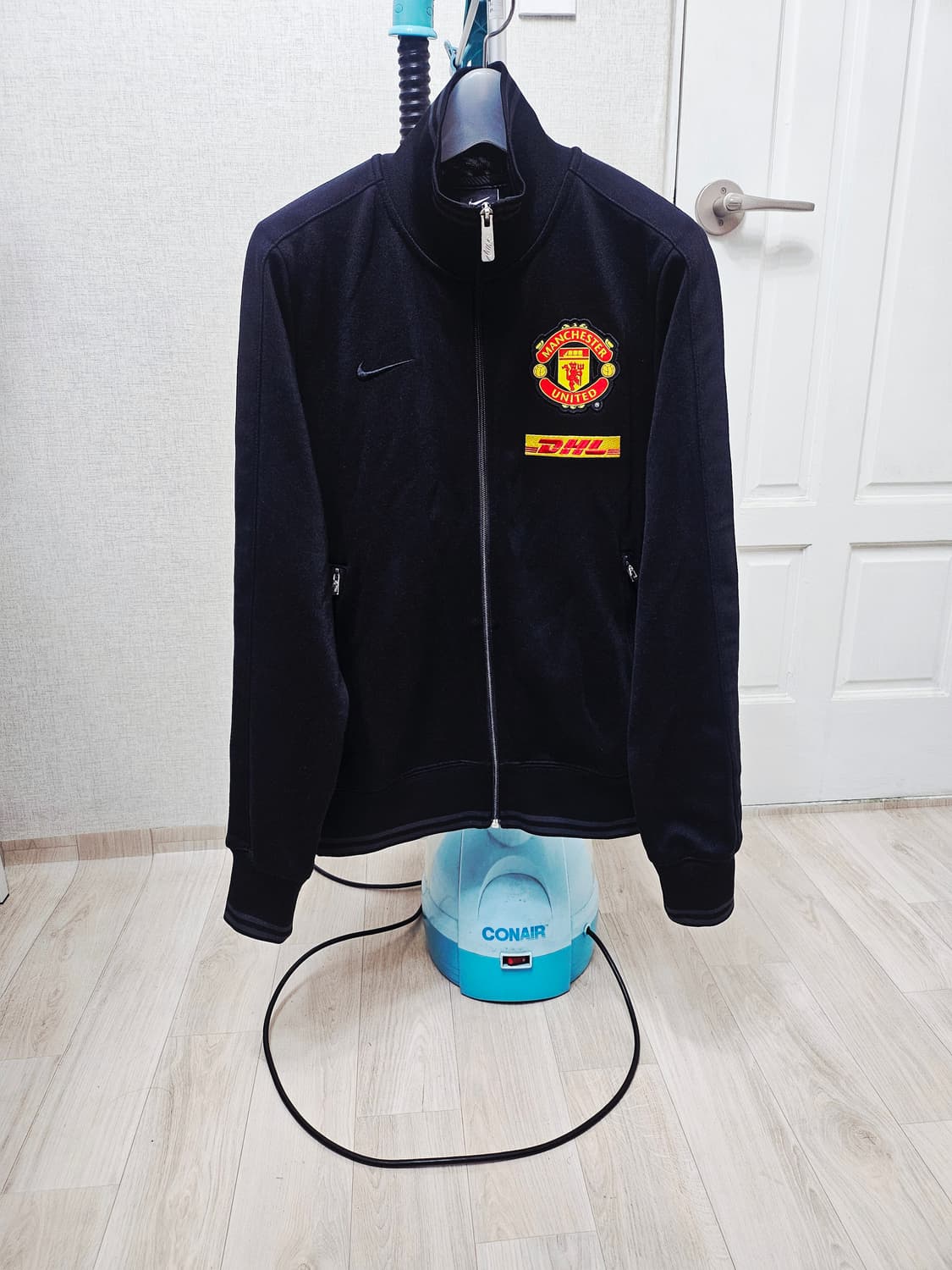 (90)S ☆초대장급☆ 나이키 맨유 N98 [블랙] 트랙탑져지 상품이미지1