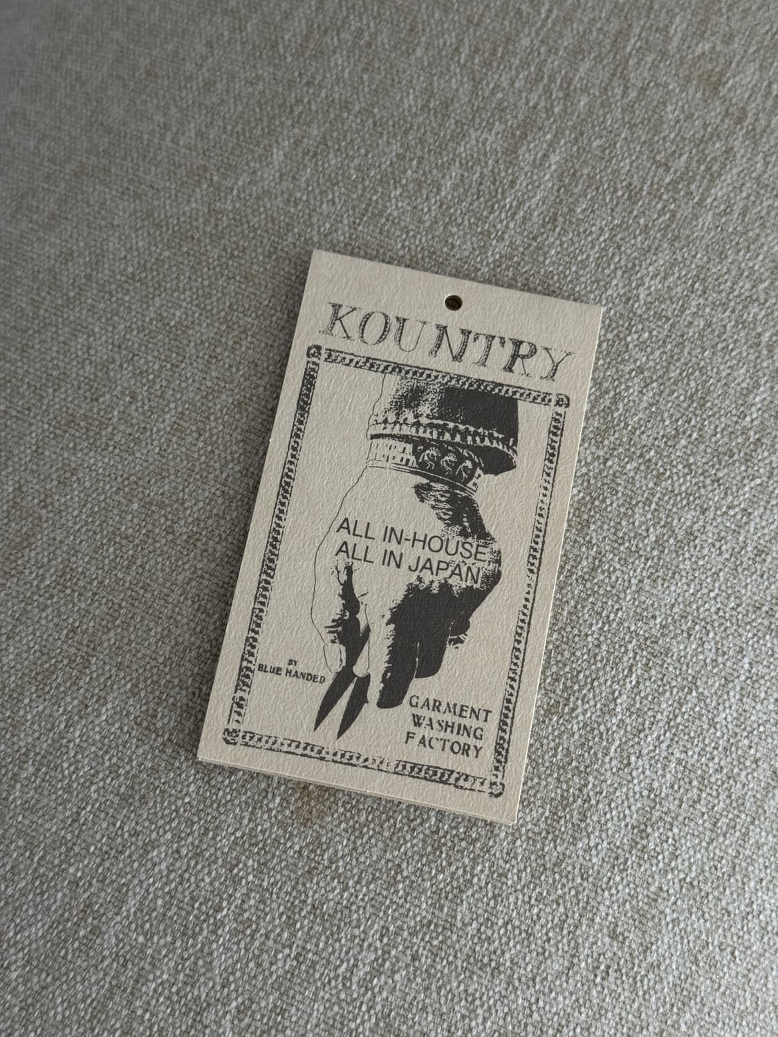 캐피탈 맥파이 더블니 데님 블랙 4 상품이미지10