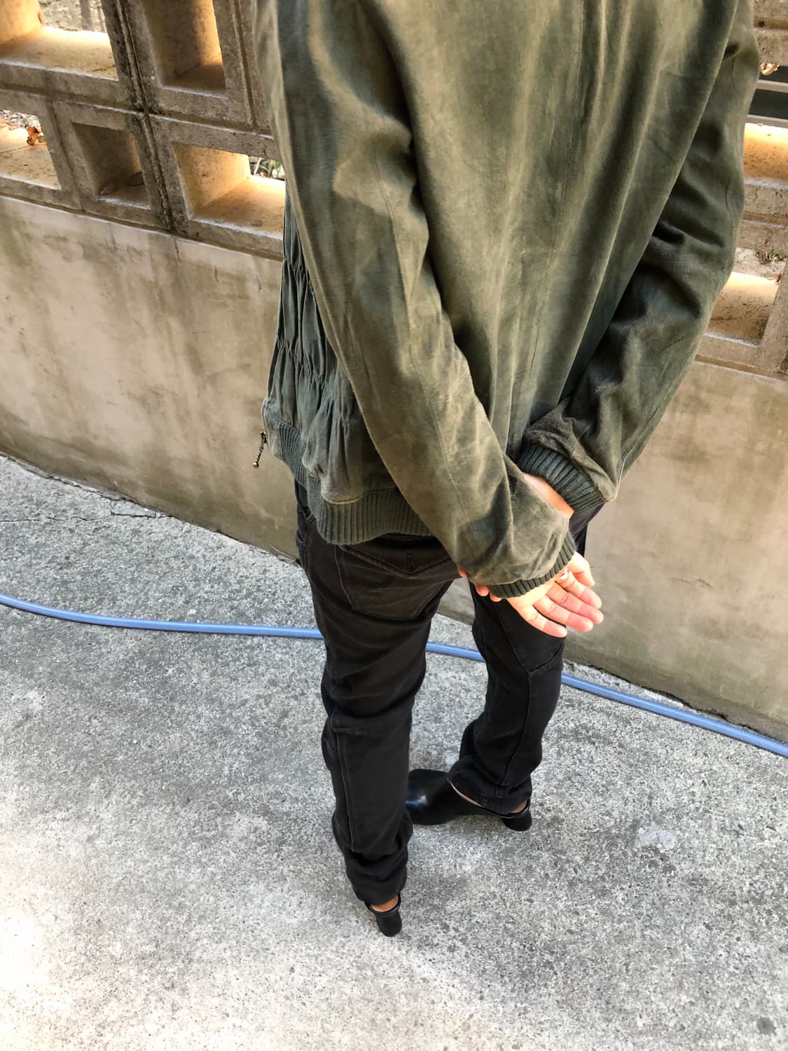 scylla pigskin leather zip jk 상품이미지5