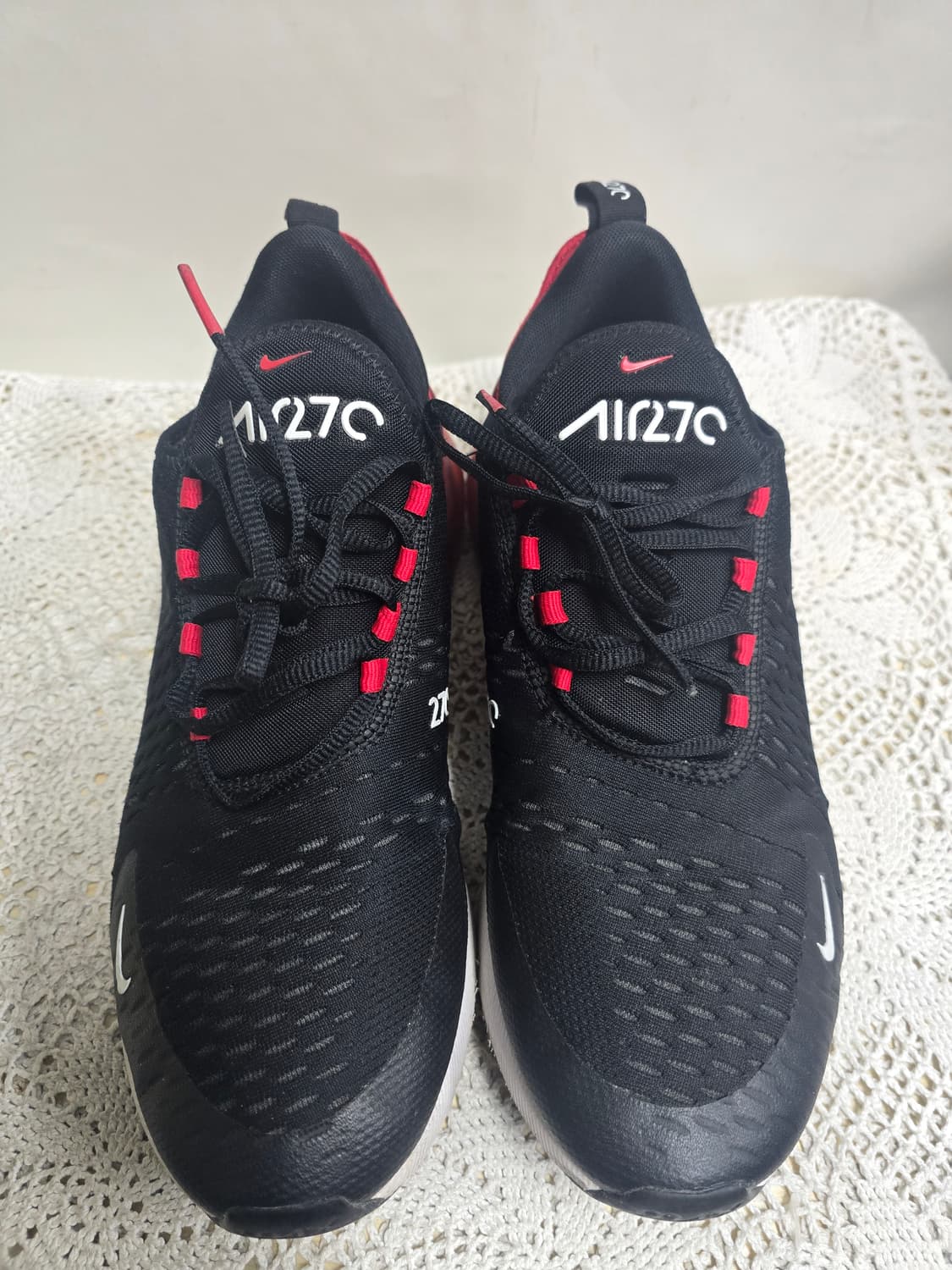 나이키 에어맥스 27블랙/레드 270mm 상품이미지1