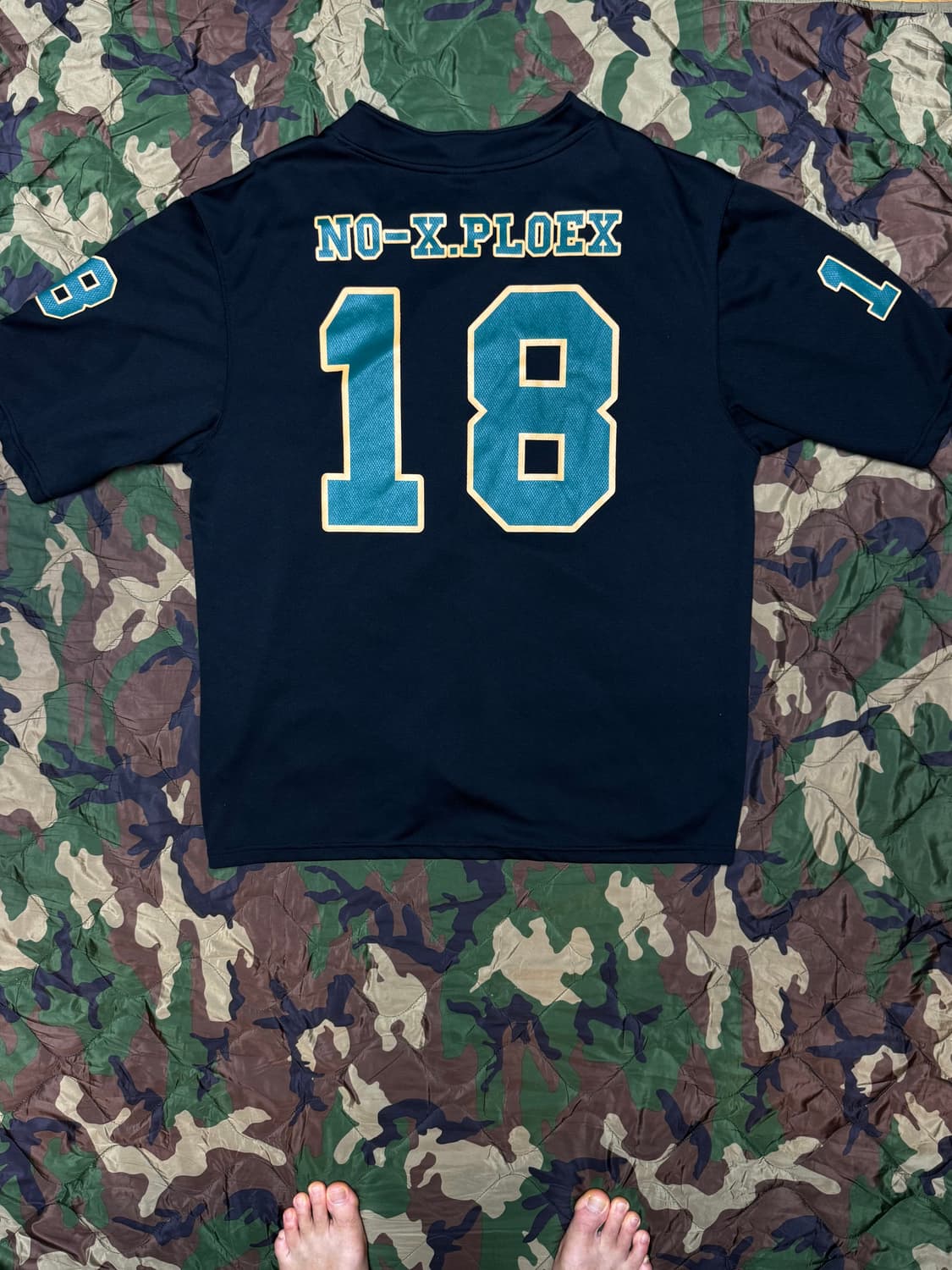 노익스강 UNF 노익스 럭비티 2사이즈 블랙 상품이미지2