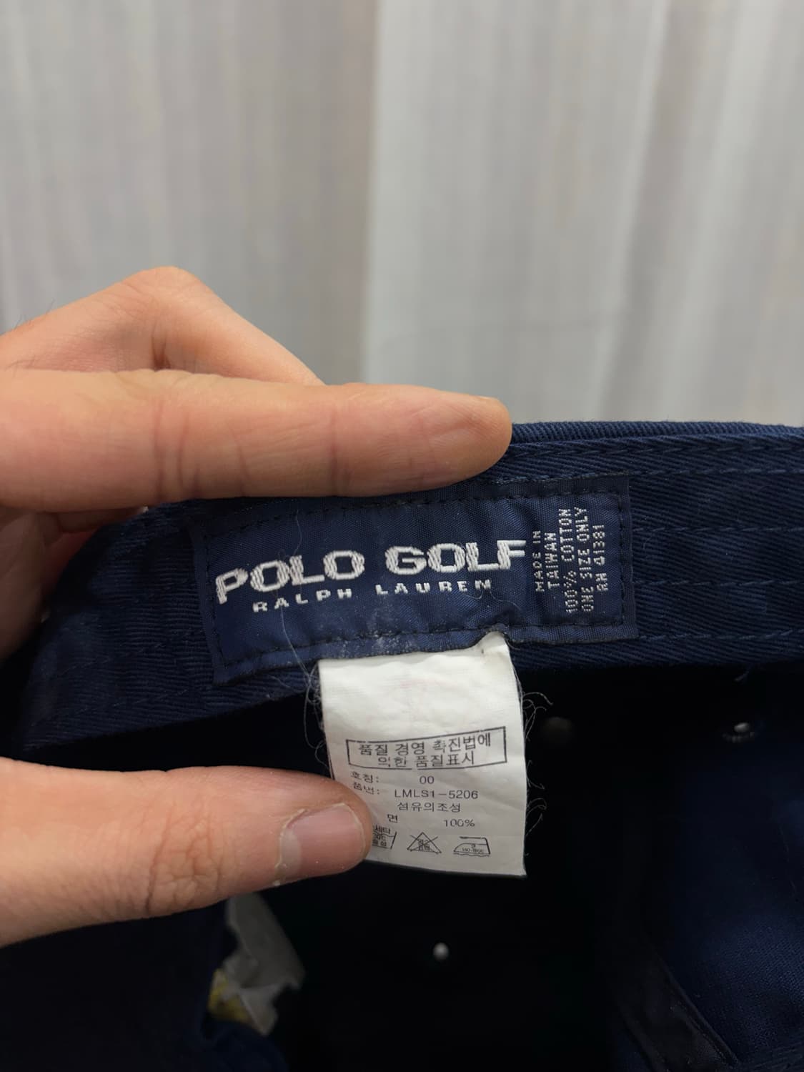 폴로 랄프로렌 골프 P 레터맨 트윌 볼캡 모자 상품이미지5