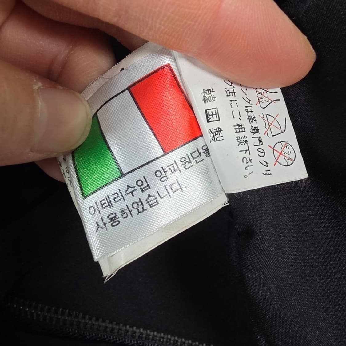 이태리 램스킨 멀티포켓 라이더 자켓 L 상품이미지8