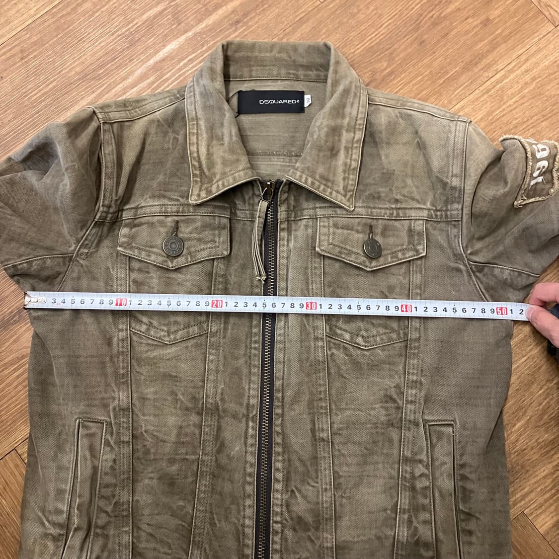 N256 디스퀘어드 데님 트러커 자켓 상품이미지7