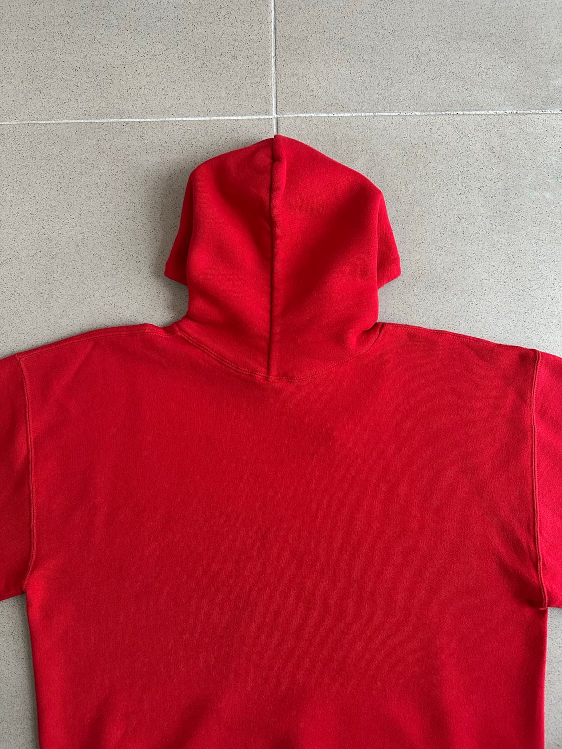 90s 빈티지 러셀 후드 레드 XL USA 상품이미지5