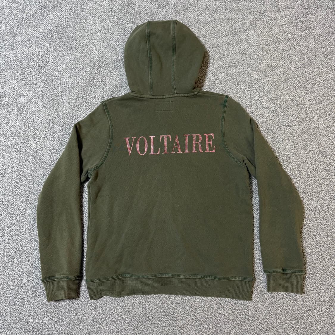 쟈딕앤볼테르 크롭 후드 집업 S 상품이미지1