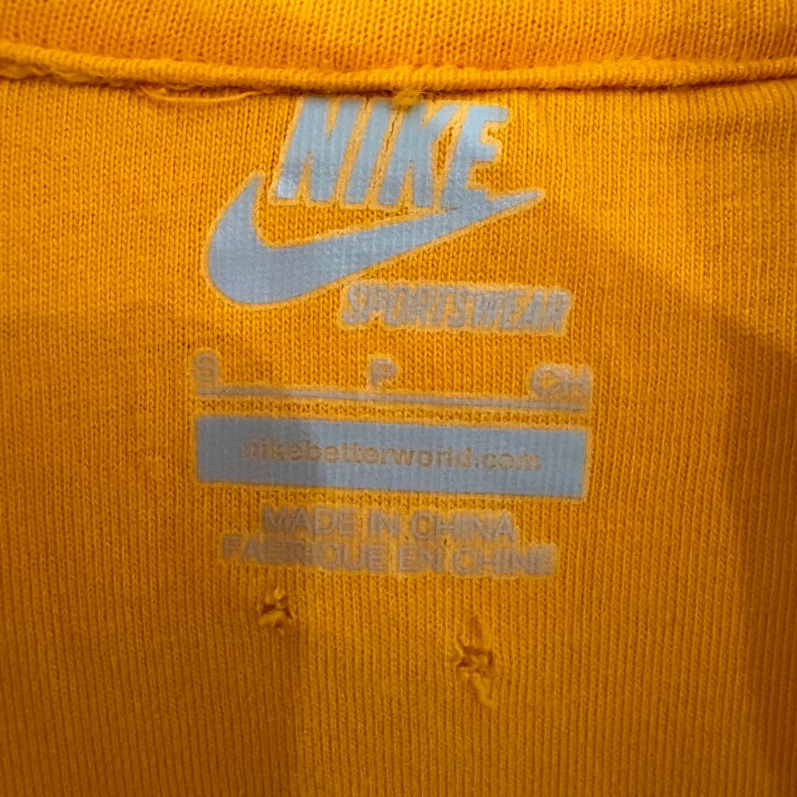 나이키 오렌지색 후드집업 S 상품이미지6