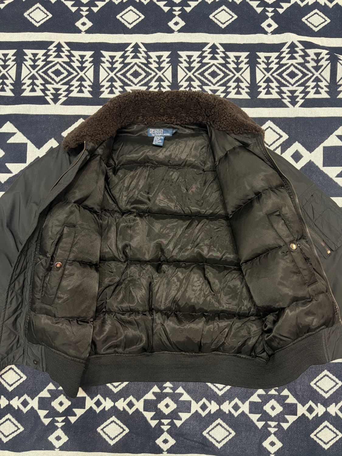 Polo 폴로 b-15 플라이트 봄버 다운 자켓 m 상품이미지8