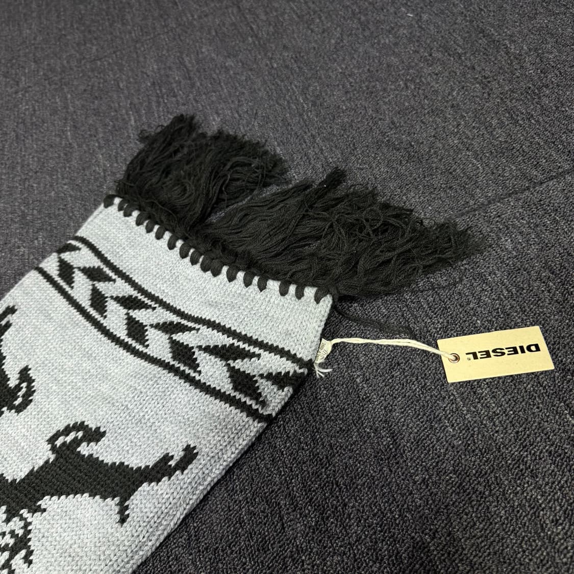 디젤 스컬 니트짜임 목도리 상품이미지7