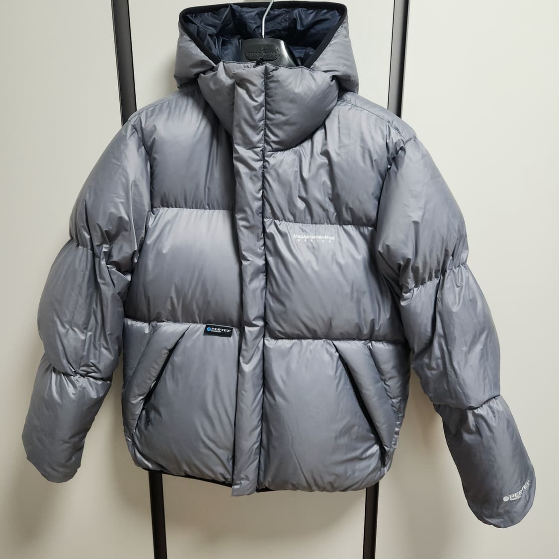 디스이즈네버댓 Pertex 리버시블 패딩 L 상품이미지4