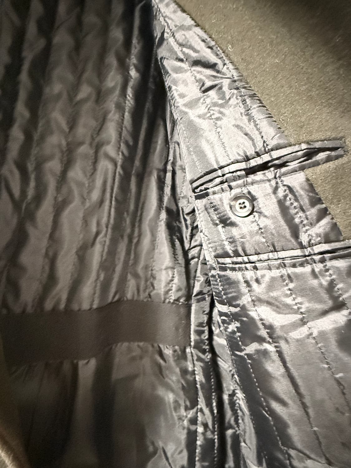 벨리에 울코트 카키 하프코트L 상품이미지6