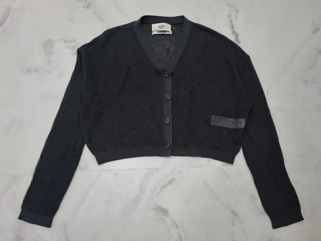아틀리에나인 Essential 가디건 FW2024 상품이미지2