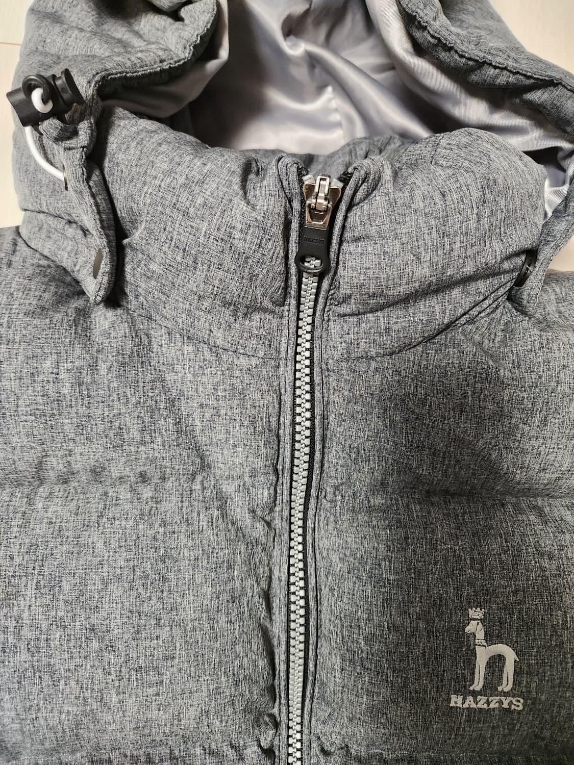 새상품급)헤지스 덕다운 베스트 패딩조끼 그레이385 사이즈100

모자  상품이미지3