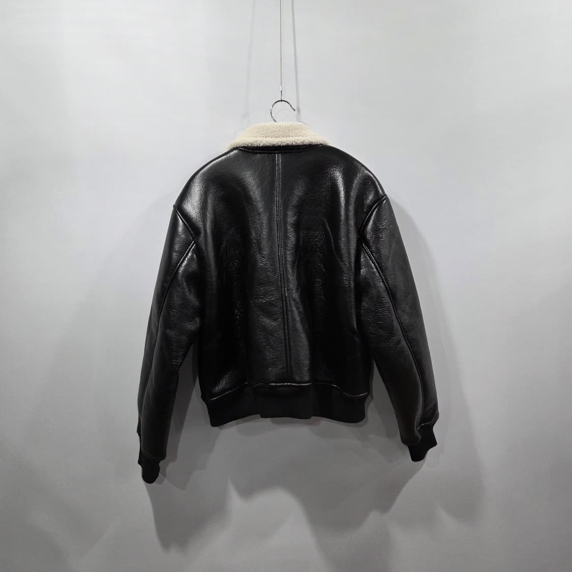 자라 페이크레더 무스탕 13/14 상품이미지5