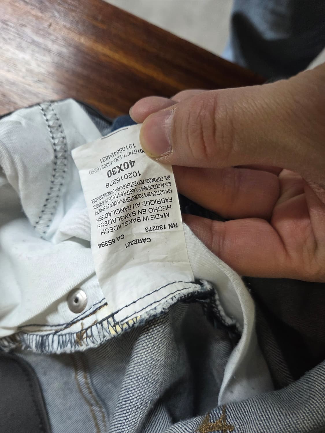 Lee 익스트림 모션 데님팬츠 빅사이즈 40 상품이미지5