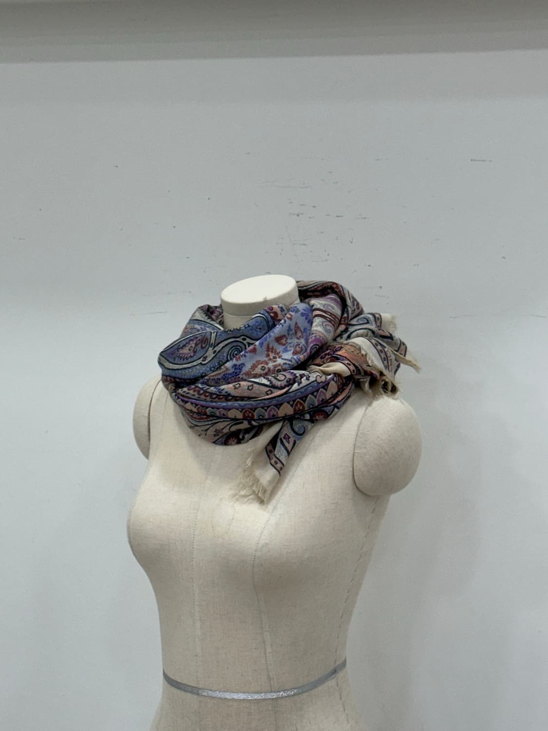 에트로 울 실크 숄 머플러 상품이미지5