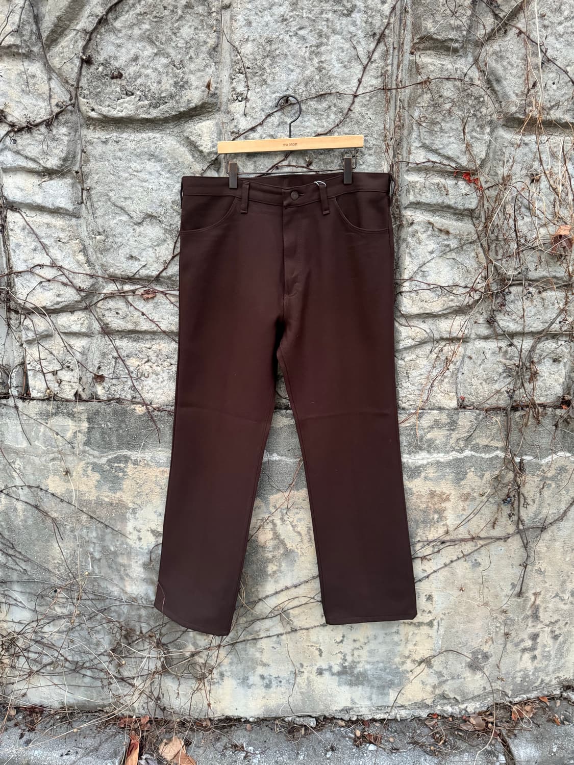 70s 랭글러 usa 빈티지 스타프레스트 메카닉 웨스턴 부츠컷 팬츠 상품이미지1