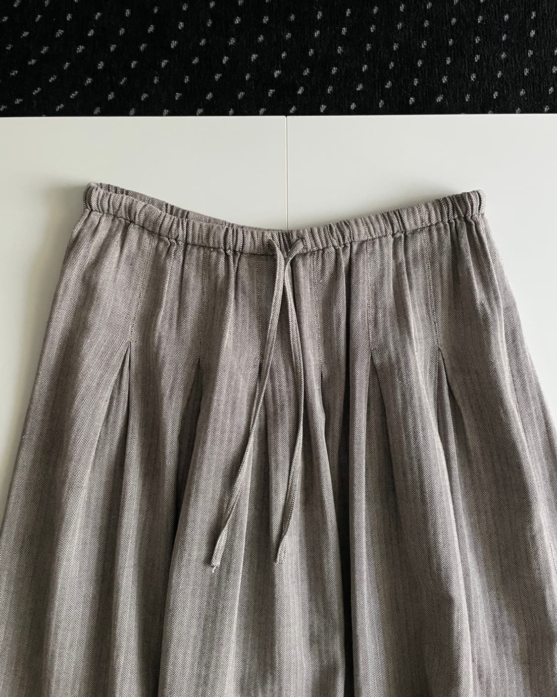 herringbone long skirt 상품이미지7