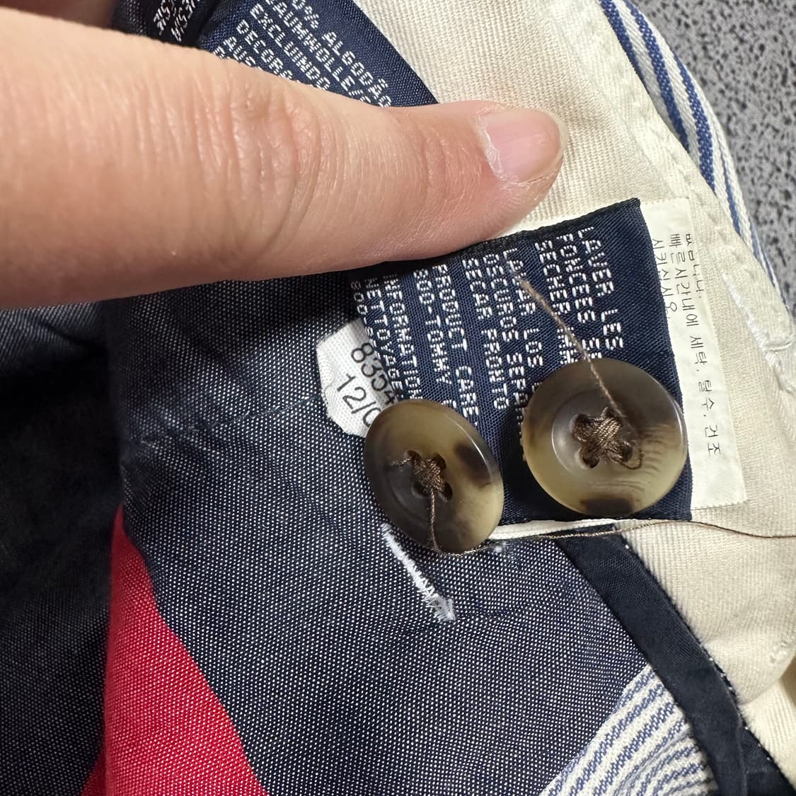 ✨ (바배) 타미 힐피거 스트라이프 카고 반바지  상품이미지6