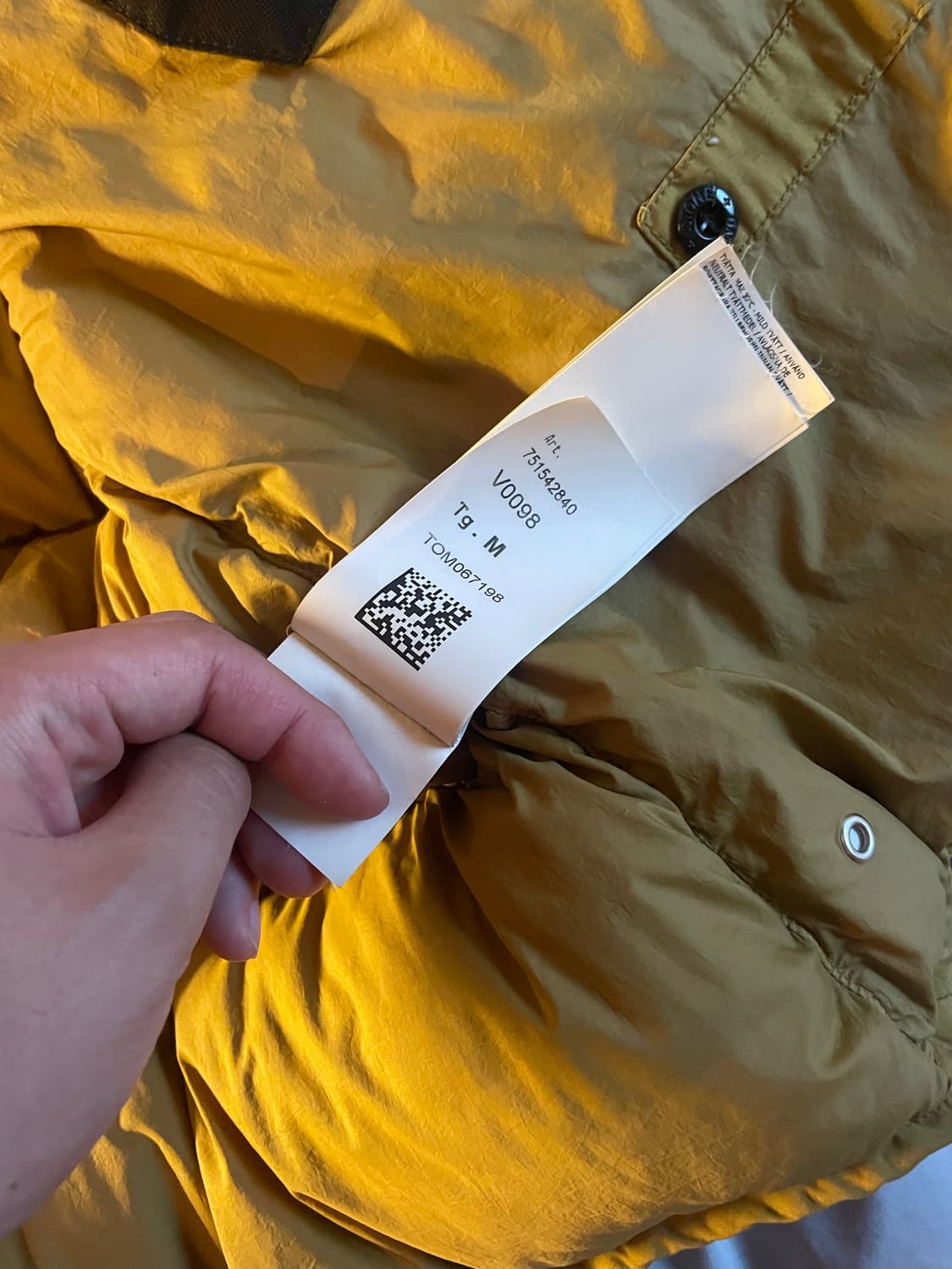 22fw 스톤아일랜드 패딩 판매 (M) 상품이미지4