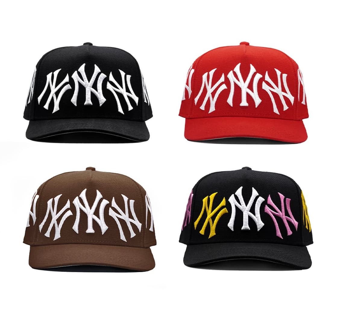 FELICITY WORLDWIDE 뉴욕 양키스 스냅백 레드 모자 상품이미지10