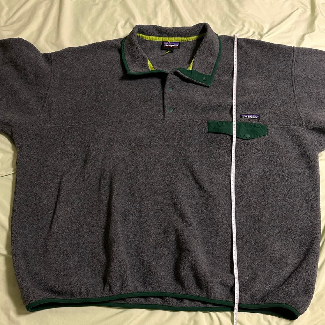 10s 파타고니아 신칠라 니켈 다크그린 XXL 상품이미지4