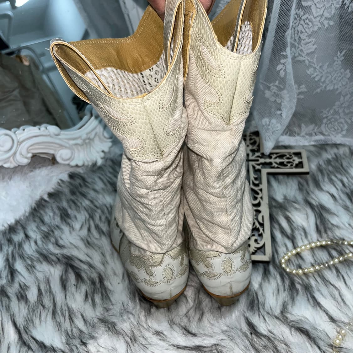 빈티지 웨스턴 부츠 상품이미지4