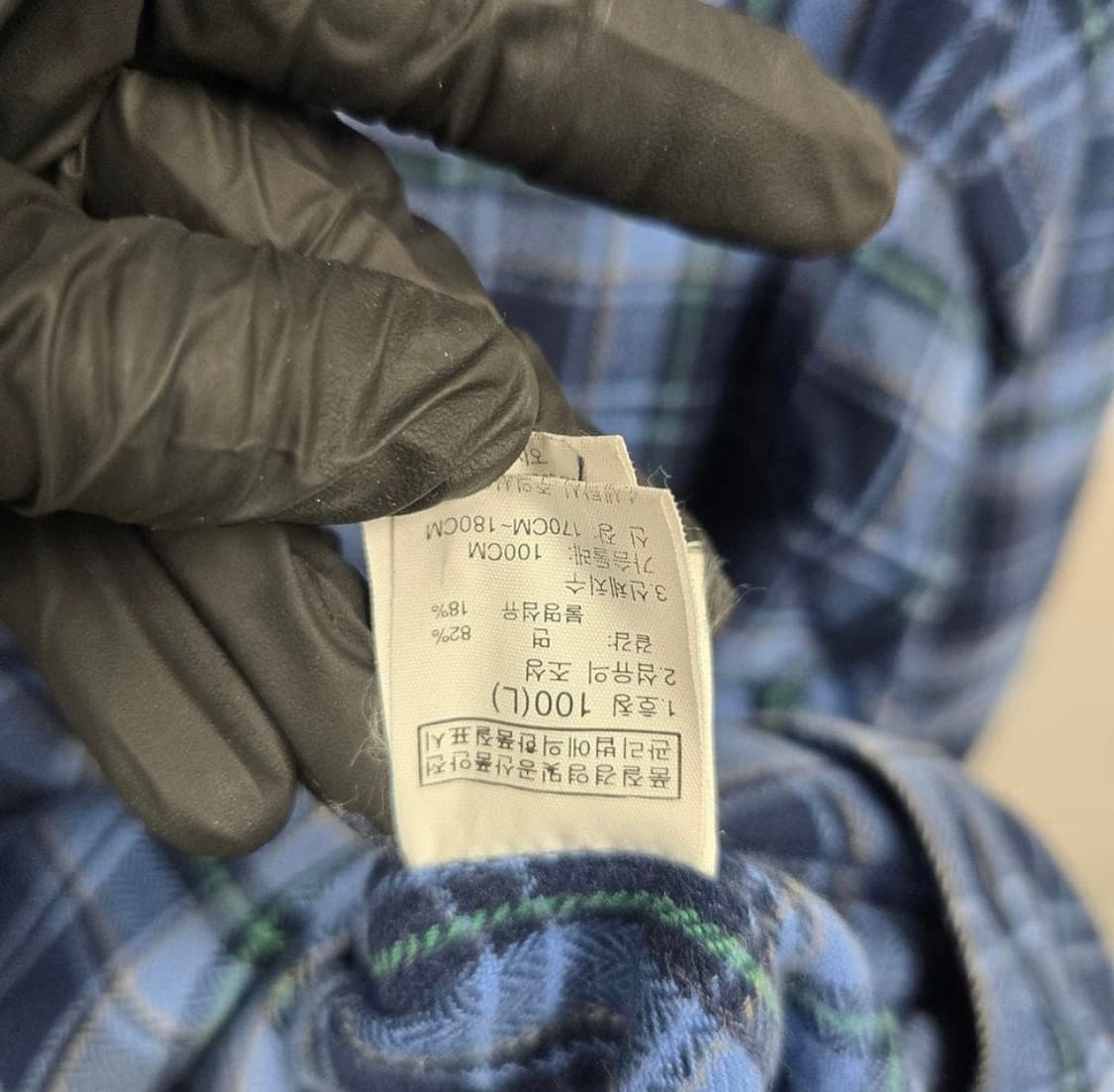 [정품/100(L)] 노스페이스 남성 체크 셔츠 상품이미지4