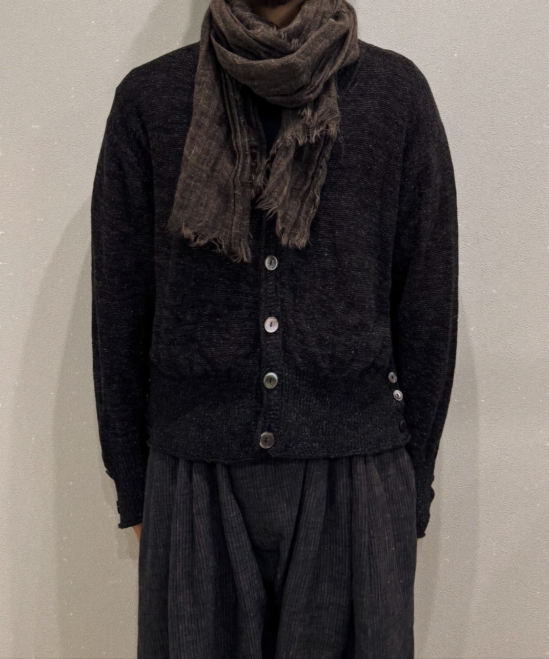 마수 19ss 실크 크롭 스페이스 가디건 상품이미지1