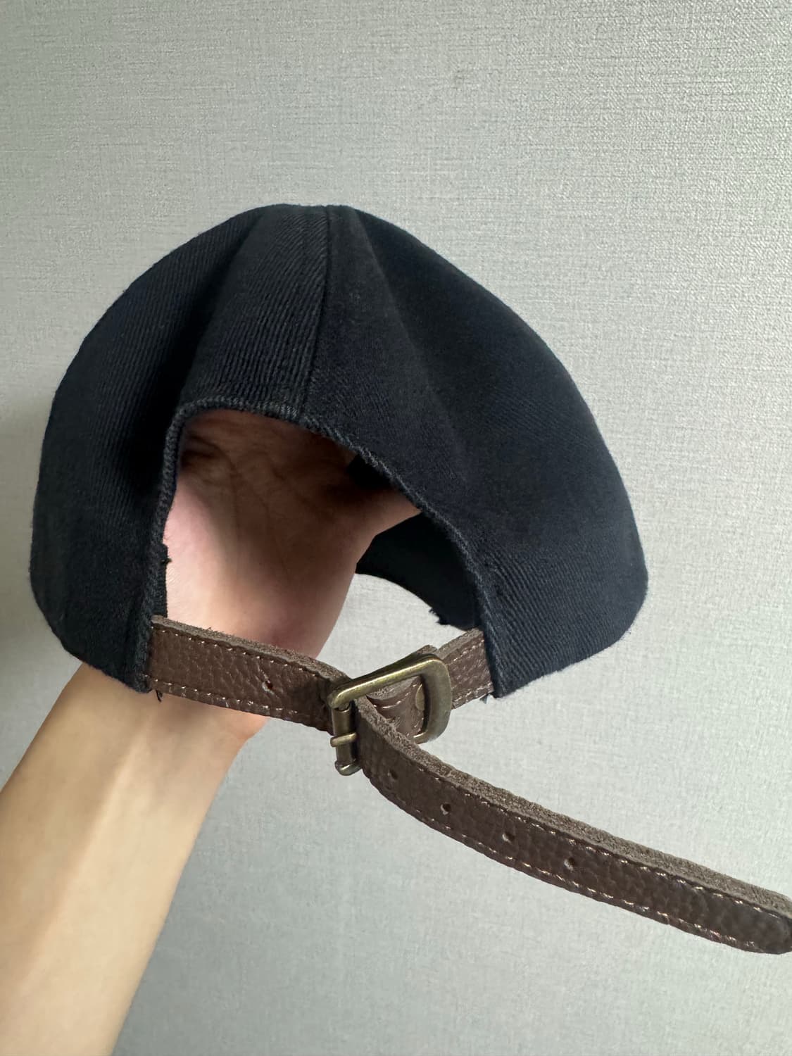 ETCE CROSS DESTROYED CAP (BLACK) 상품이미지2